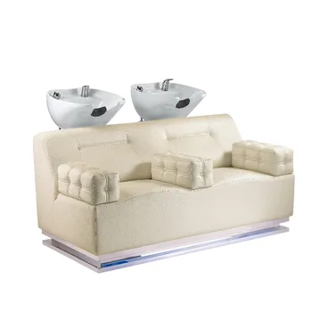 hidrauliniai salonas, kirpykla kėdė plaukų grožio spa šampūnas lova įranga dviguba sėdynė skalbimo plaukų