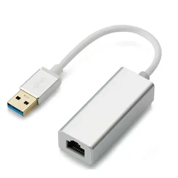 Gigabit Ethernet Tinklo plokštė Kabelis 1000Mbps Duomenų Perdavimo USB Adapteris USB3.0 RJ45 Lan, jei Nešiojamojo kompiuterio 