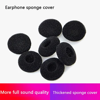 20 Vnt Patogus MP3 MP4 Moblie Telefono Ausų Pagalvėlės Ausinių Putų 18mm Elastinga Sponge 