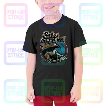 Chris Stapleton Keliautojas Vyras Paauglių T-shirt Vaikas Tee Naujos Kasdien Natūralių Geriausios Kokybės