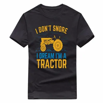 Nemanau, Snore Dream aš Traktoriaus Didelis Raudonas Ūkio vyriški Marškinėliai Vaikams Suaugusiųjų Viršų