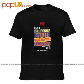 Uspa Kalifornijos valstijos Mens Sbd Galiūnų Čempionatas 2018 Kūno 420 T-shirt Marškinėliai, Minkštas Harajuku