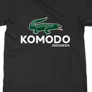 Indonezijoje Komodo Gamtos ir Nacionalinių Parkų T Marškinėliai