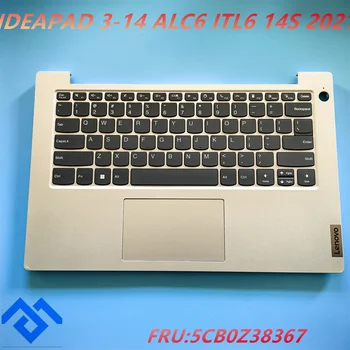 JAV klaviatūros palmrest asamblėjos LENOVO IDEAPAD3-14 14ALC6 82KT 14ITL6 82H7 serijos SKIEDRA 5CB0Z38367