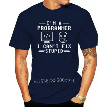 Naujas 2021 100% medvilnės, negabaritinių juokinga programa r vyrams marškinėliai didelis dydis juokingas vyrų marškinėliai o-kaklo programuotojas vyrų marškinėliai tee marškinėliai