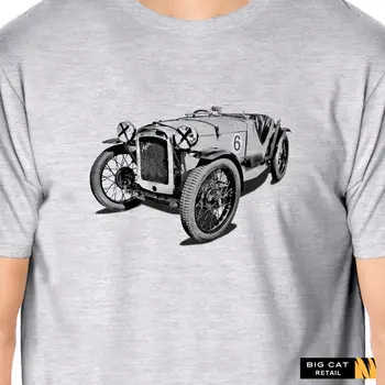 Ostinas 7 Lenktynių Automobilių Dizaino T-Shirt