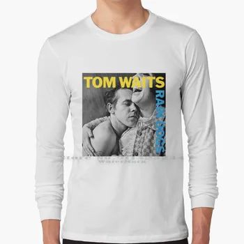 Tom Waits-Lietaus Šunis, Marškinėliai 100% Grynos Medvilnės Tom Waits Lietaus Šuo Albumo Viršelio Vėpla Muzikantas Gimtadienio Jazz Blues Kūrybos Tendencijos