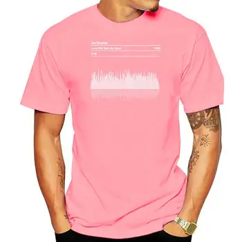 Joy Division Marškinėlius Meilė Bus Ašarų Mus Be Dainų Grafinis Garso Banga T-shirt Vertus Spausdinti vyrų marškinėliai