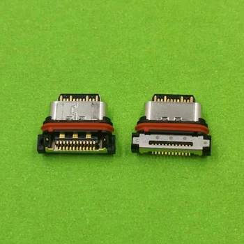 2vnt Tipas-C Micro USB Įkrovimo Kroviklis Dokas Port Jungtis Sony Xperia 5 X5 J8210 J8270 J9210 SOV41 X5 II TAIP 52A SOG02