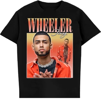 Jay wheeler Marškinėliai Puerto Riko Ventiliatorius Str Tee 90sRetro Hip-Hop Derliaus Plakato Stiliaus marškinėliai