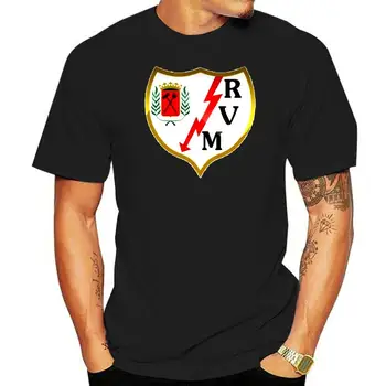 Rayo Vallecano Futbol Espanol La Liga Vallecas Marškinėliai mados marškinėliai 100% medvilnės marškinėliai topai didmeninės