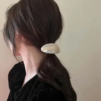 Šukuosena Plaukų Aksesuarų, prancūzų Stiliaus Kietas Geometrinis Žiburių plaukai surišti į uodegą Krabų Įrašą Moterų Plaukų Letena surišti į arklio Plaukų Sugauti