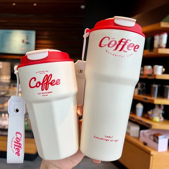 Cola izoliuoti kavos puodelį, 304 nerūdijančio plieno, automobilių puodelio vandens butelis nešiojamų dvigubo sluoksnio dulkių ledų puodelis office sporto taurė