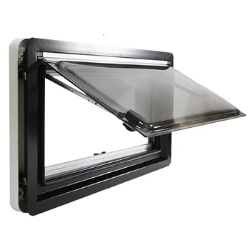 RV langas push-out langą priekaba RV modifikuotų dvigubo sluoksnio akrilo šilumos izoliacija stiklo surinkimas