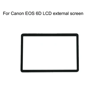 Canon 6D Pakeitimo Išorės Išorinis LCD Ekranas, Apsauginis Stiklas Sparno TFT Ekranu REMONTO DALIS, Skirta 6-D 6 D EOS