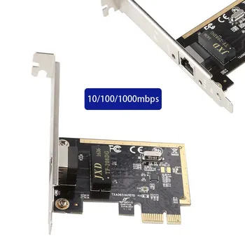 Gigabit PCI-E Tinklo Kortelė Darbastalio Žaidimas PCIE Card RJ-45 LAN tinklo Adapteris 10/100/1000mbps Lan Kortelės RTL8111H chip PCI prie Eterneto