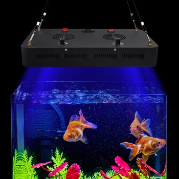 Akvariumo Žuvų bako Laikiklis LED šviesos Pilno Spektro Koralų Jūros kraštovaizdžio Augalų ir Žuvų su laikikliu apšvietimas