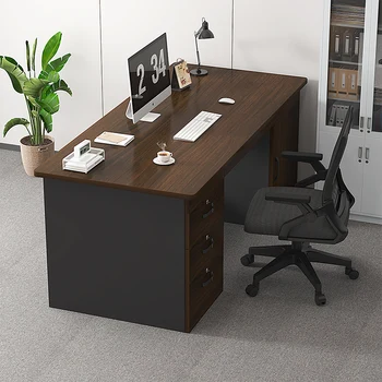 Šiuolaikinės darbuotojų padėtį, bosas stalas, darbuotojų stalas, vienam asmeniui stalas, kompiuterio stalas, darbo stalas