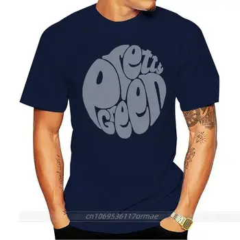 Gana Žalias Gillespie Logo T Shirt in Navy - paisley grafinis tee medvilnės marškinėlius vyrų vasaros mados t-shirt euro dydis