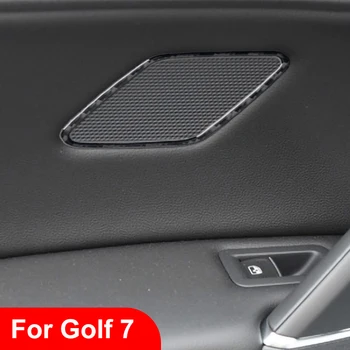Automobilių Durų Garsiakalbis Vidinės Apdailos Lipdukas Garsiakalbis Apdaila Stiliaus Interjero Auto Reikmenys VW Golf 7 GTi Mk7 2014-2019