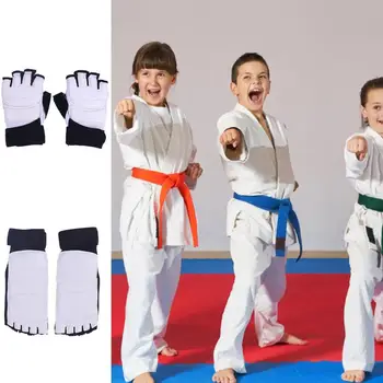 Taekvondo Pirštines, Kojų Apsaugas Taekwondo Batus Kojų Kojinės Ranka, Koja Raštas Pusę Piršto Bokso Pirštinės Suaugusiųjų Vaikų
