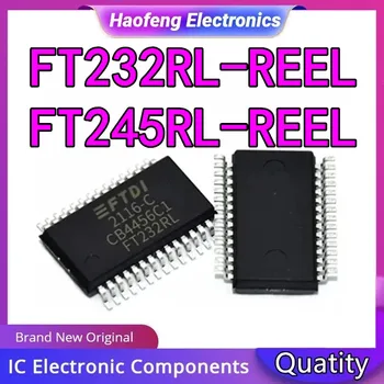 FT232RL-RITĖS FT245RL-RITĖS FT232RL FT232 FT IC USB Chip SSOP28 100% Naujas Originalus sandėlyje