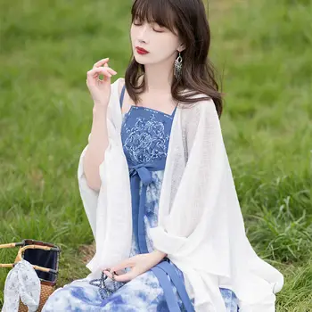 Naujas Kinų Stiliaus Hanfu Suknelė Nustatyti Mergina Atsitiktinis Etapo Rezultatų Kasdien Pagerinti Moterų Elegantiškas Hanfu Suknelė Nustatyti Šiuolaikinės Hanfu