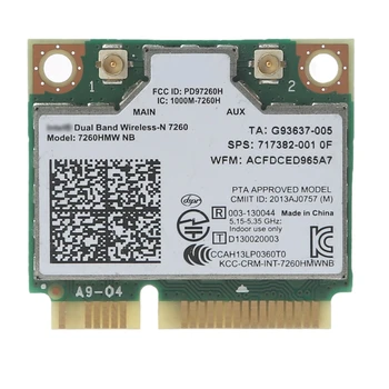 Naujas Mini PCI-E WiFi Kortelės forHP Nešiojamas 717382-001 Intel Wireless-N Tinklo 7260HM