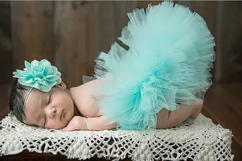 Baby kūdikio mergina tutu pettiskirt fotografijos purus sijonas bamblys naujagimių princesė kalėdų sijonas Foto Rekvizitai