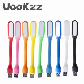 UooKzz USB 5V LED Lempa Mini Knygos Šviesa, Sulankstomas Iškylų LED Naktinis Apšvietimas stalinės Lempos Maitinimo Bankas KOMPIUTERIS Notebook Laptop