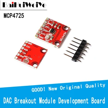 1pcs MCP4725 I2C VPK Breakout Modulis Plėtros Arduino 2.7 V-5.5 V DAC Skaitmeninio Keitiklio Modulis