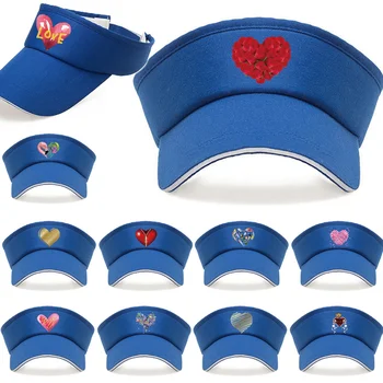 Teniso Kepurė Originalaus Dizaino Beisbolo Kepurės, Lauko Sporto UV Apsauga iš vienos Lyties Meilė Spausdinti Serijos Tuščias Top Hat