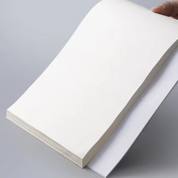 40sheets/vnt Grubus Knygos Nulio Popieriaus Projektą Memo Pad Skaičiavimas Knyga Studentams, Darbuotojams, Sketchbook 25*17cm