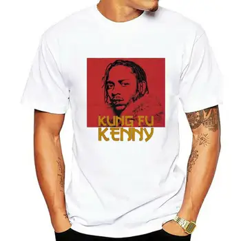 Kendrick Lamar Kung Fu Kenny NAUJOS Vyriškos Juodos spalvos Marškinėliai Tee DMN