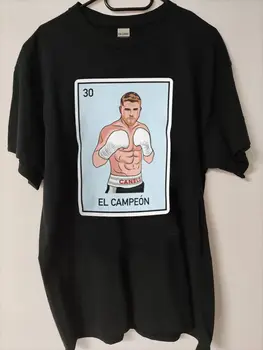 El Campeon Meksikos Loterijos Stiliaus, bokso marškinėliai, unisex stiliaus TE7203 ilgomis rankovėmis