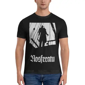 Nosferatu juodas Klasikinis T-Shirt marškinėliai vyrams trumpomis rankovėmis tee vyrų sunkus svoris t marškinėliai vyrams mens juokinga t shirts